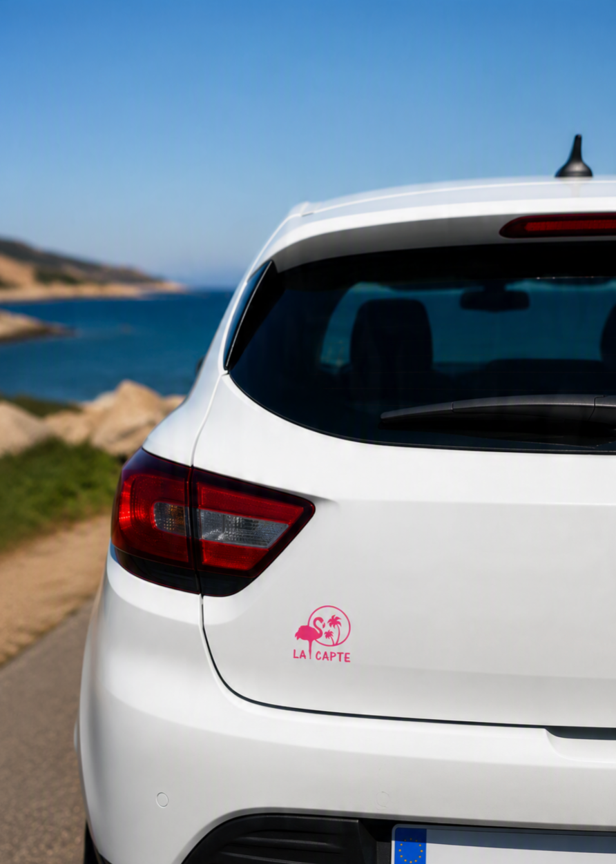 Stickers voiture LA CAPTE "L'original" EXISTE EN 2 COULEURS