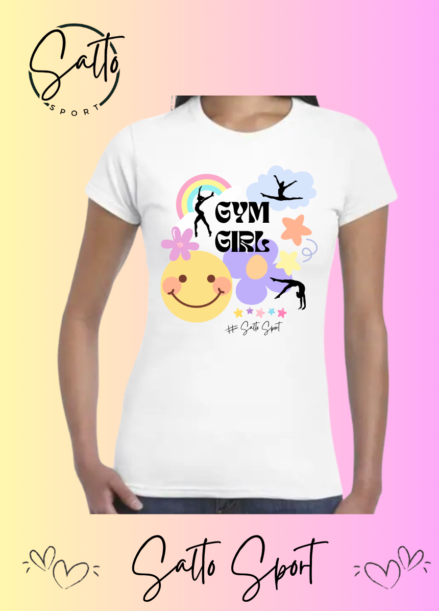 T shirt coton  GYM GIRL