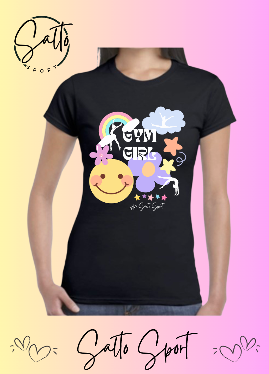 T shirt coton  GYM GIRL