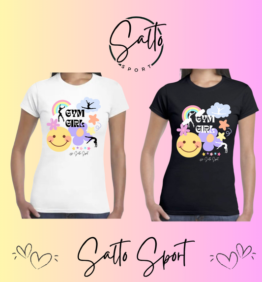 T shirt coton  GYM GIRL