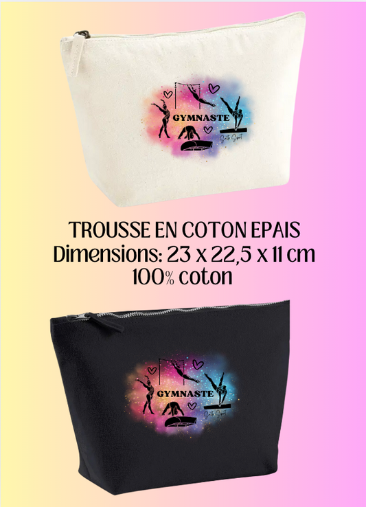 Grande trousse en coton épais GYMNASTE 4 agrès