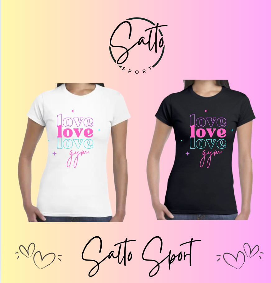 T shirt LOVE LOVE LOVE GYM