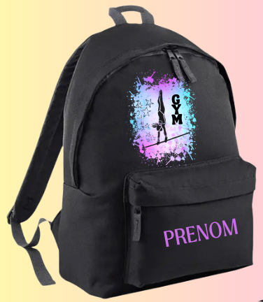 Sac à dos GYM Equi Barres personnalisation possible