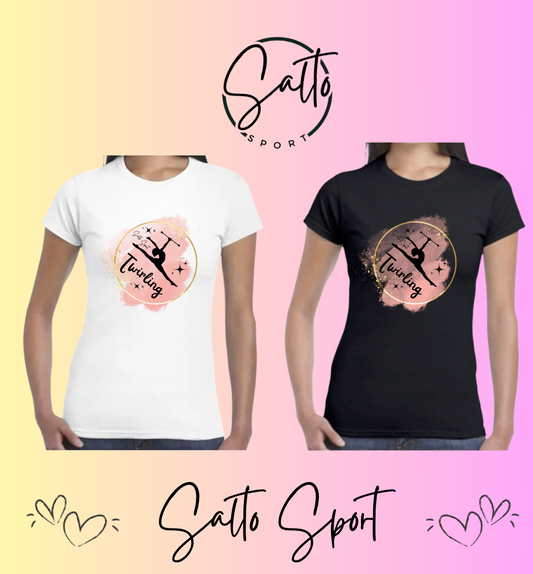 T shirt TWIRLING Majorette
