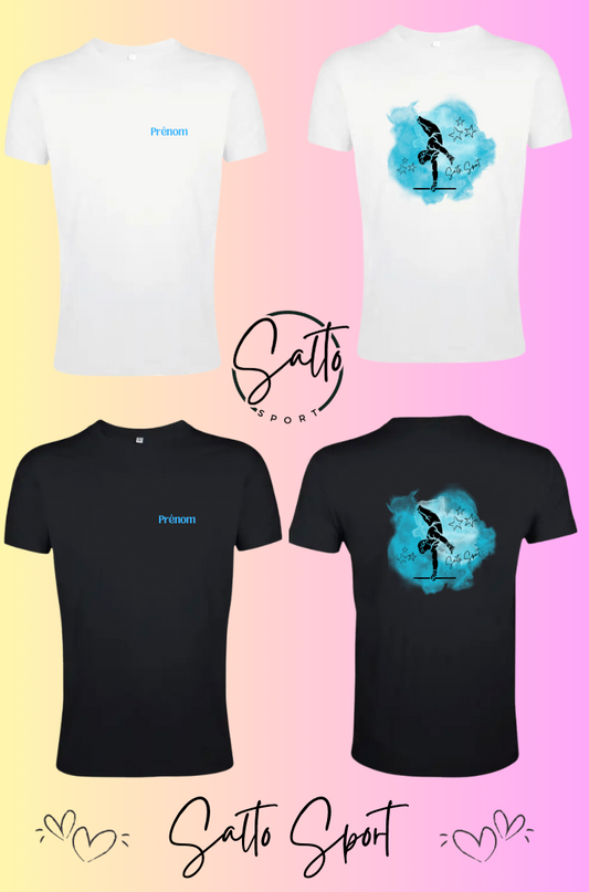 T shirt GAM Fixe Nuage bleu
