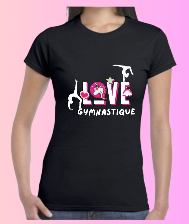 T shirt GYM Licorne