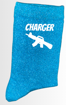 Chaussettes à paillettes CHARGER !!!!!!!!!!!