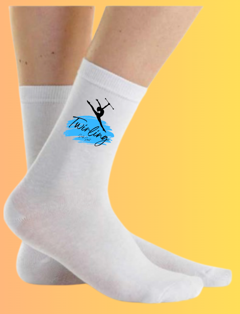 Chaussettes TWIRLING plusieurs coloris