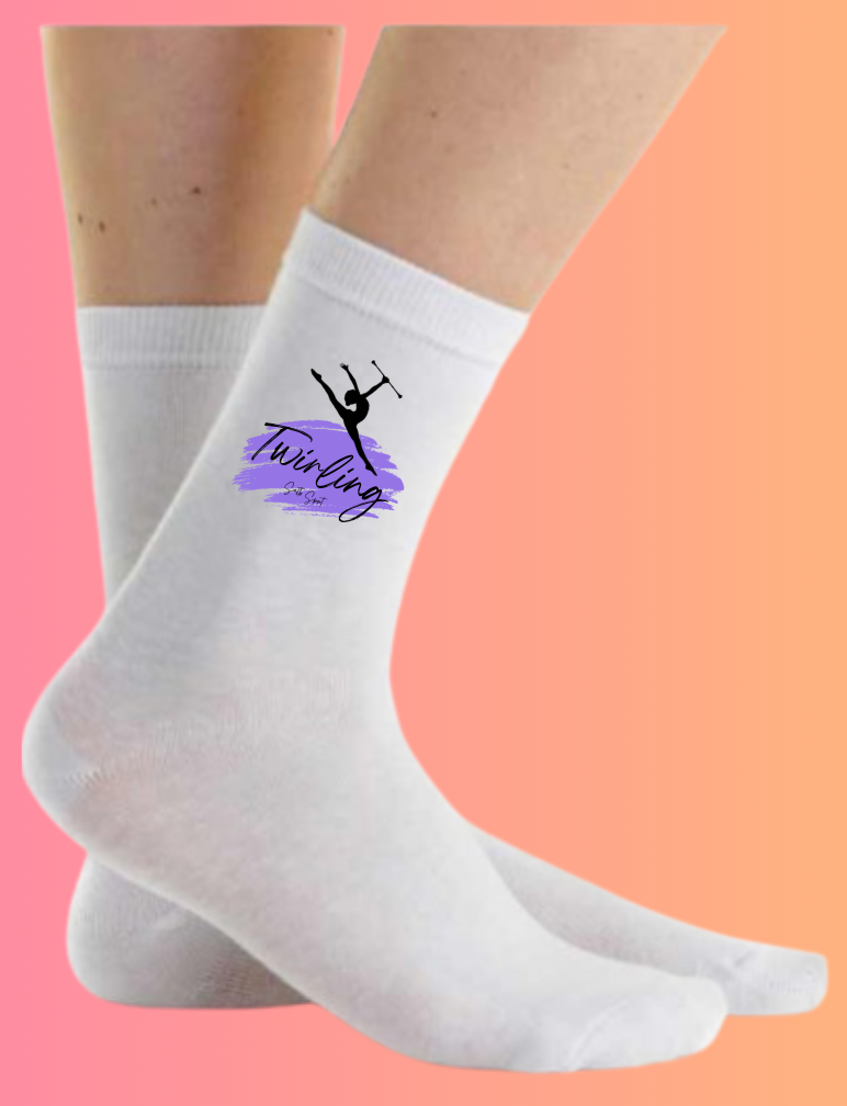 Chaussettes TWIRLING plusieurs coloris