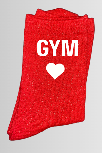 Chaussettes a paillettes GYM