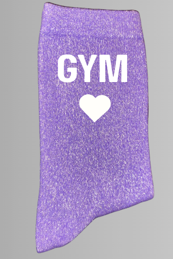 Chaussettes a paillettes GYM