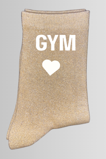 Chaussettes a paillettes GYM