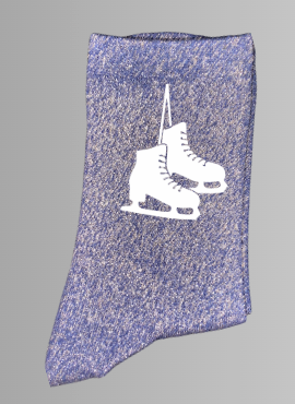 Chaussettes à paillettes PATIN A GLACE