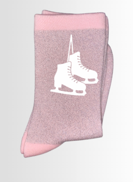 Chaussettes à paillettes PATIN A GLACE