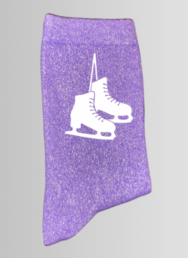 Chaussettes à paillettes PATIN A GLACE
