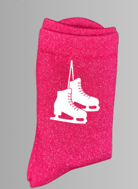 Chaussettes à paillettes PATIN A GLACE