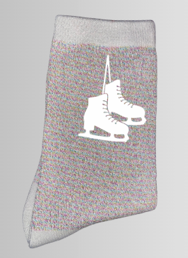 Chaussettes à paillettes PATIN A GLACE
