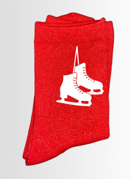 Chaussettes à paillettes PATIN A GLACE