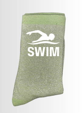 Chaussettes à paillettes NATATION