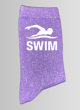 Chaussettes à paillettes NATATION