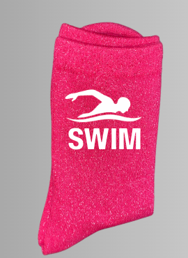 Chaussettes à paillettes NATATION