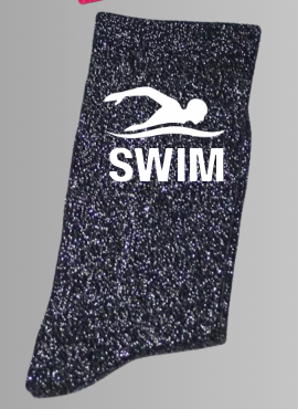 Chaussettes à paillettes NATATION