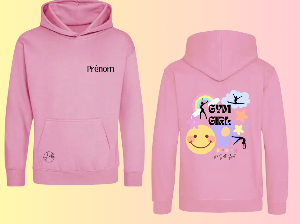 Sweat à capuche Pastel GYM GIRL