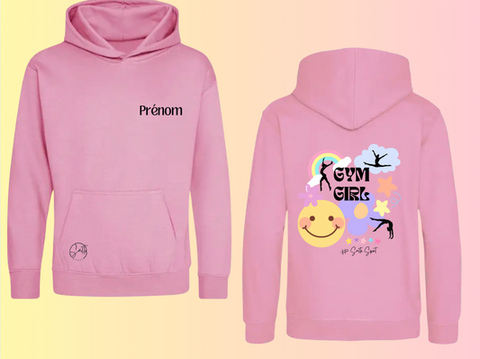 Sweat à capuche Pastel GYM GIRL