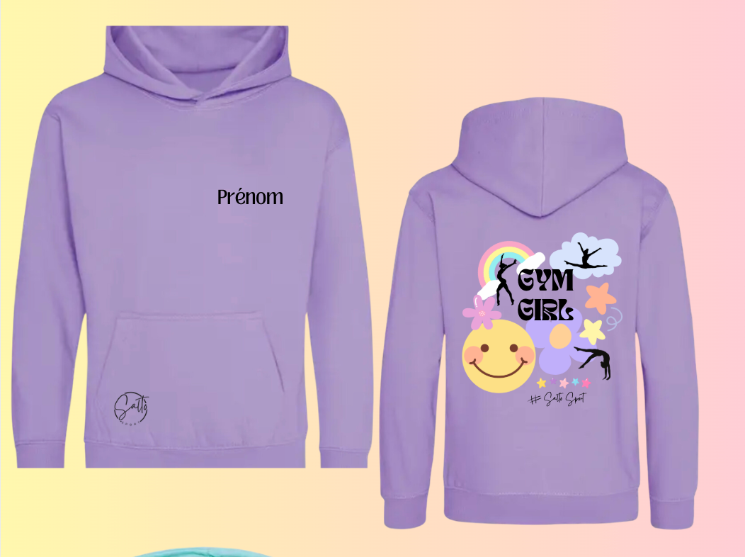 Sweat à capuche Pastel GYM GIRL