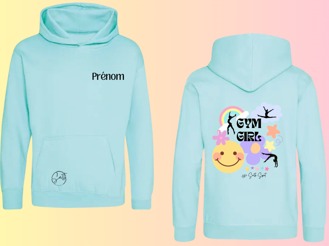Sweat à capuche Pastel GYM GIRL