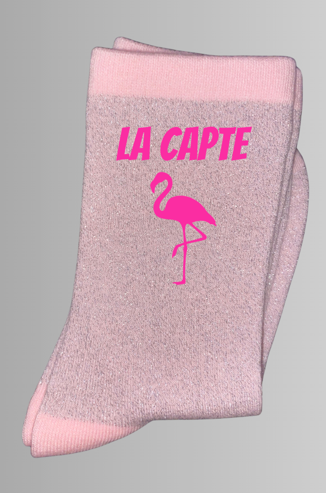 Chaussettes à paillettes LA CAPTE
