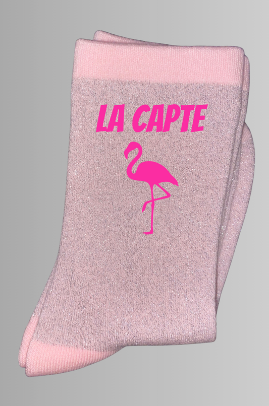 Chaussettes à paillettes LA CAPTE