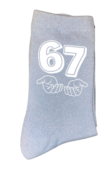 Chaussettes à paillettes 67 SIX SEVEN