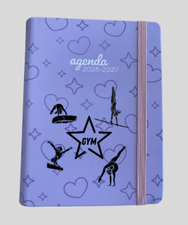 Agenda 2026/27 prénom offert (non obligatoire) 3 coloris au choix