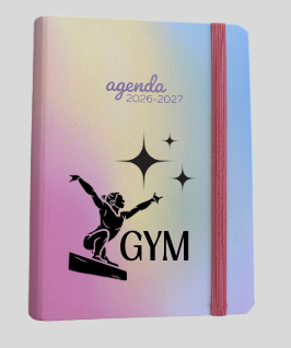 Agenda 2026/27 prénom offert (non obligatoire) 3 coloris au choix