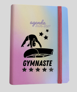 Agenda 2026/27 prénom offert (non obligatoire) 3 coloris au choix