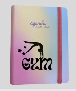 Agenda 2026/27 prénom offert (non obligatoire) 3 coloris au choix