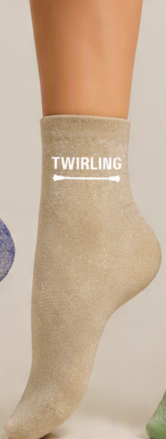 Chaussettes a paillettes TWIRLING