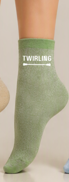 Chaussettes a paillettes TWIRLING