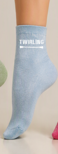 Chaussettes a paillettes TWIRLING