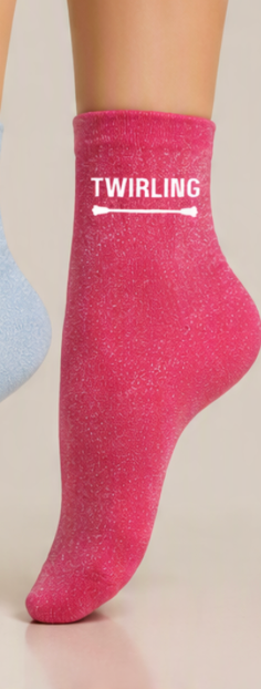 Chaussettes a paillettes TWIRLING