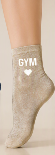 Chaussettes a paillettes GYM COEUR