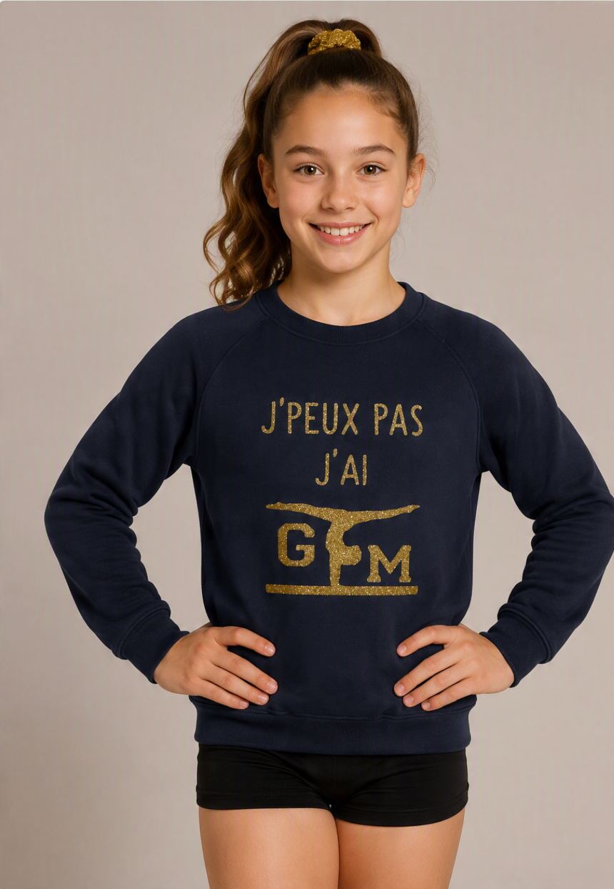 Sweat J'PEUX PAS J'AI GYM plusieurs coloris