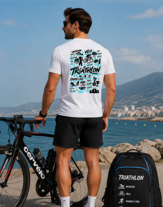 T shirt TRIATHLON (Homme, Femme ou enfant)