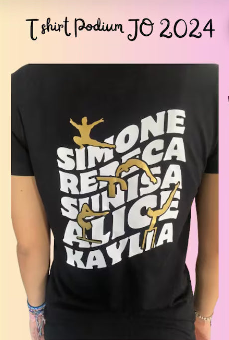 (T shirt  podium JO