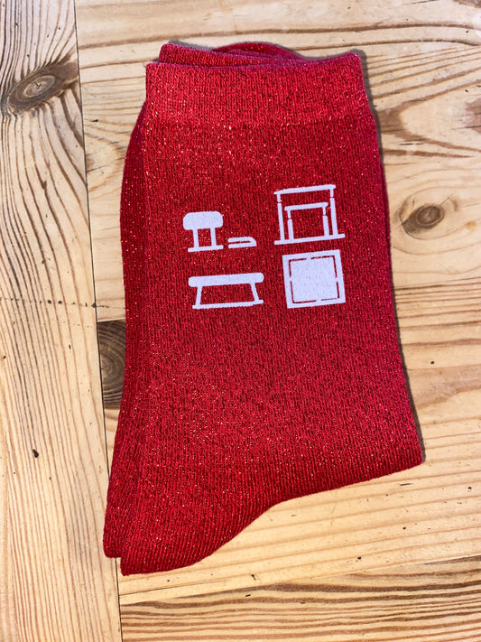 Chaussettes à paillettes PICTO Agrès GYM