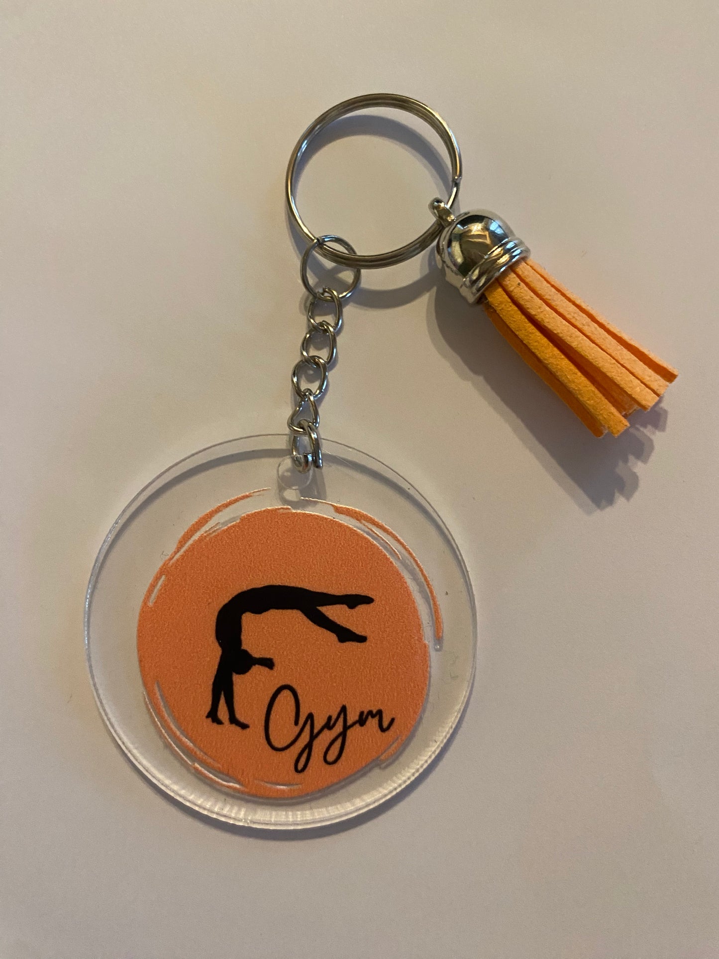 Porte clé ou déco de sac GYM