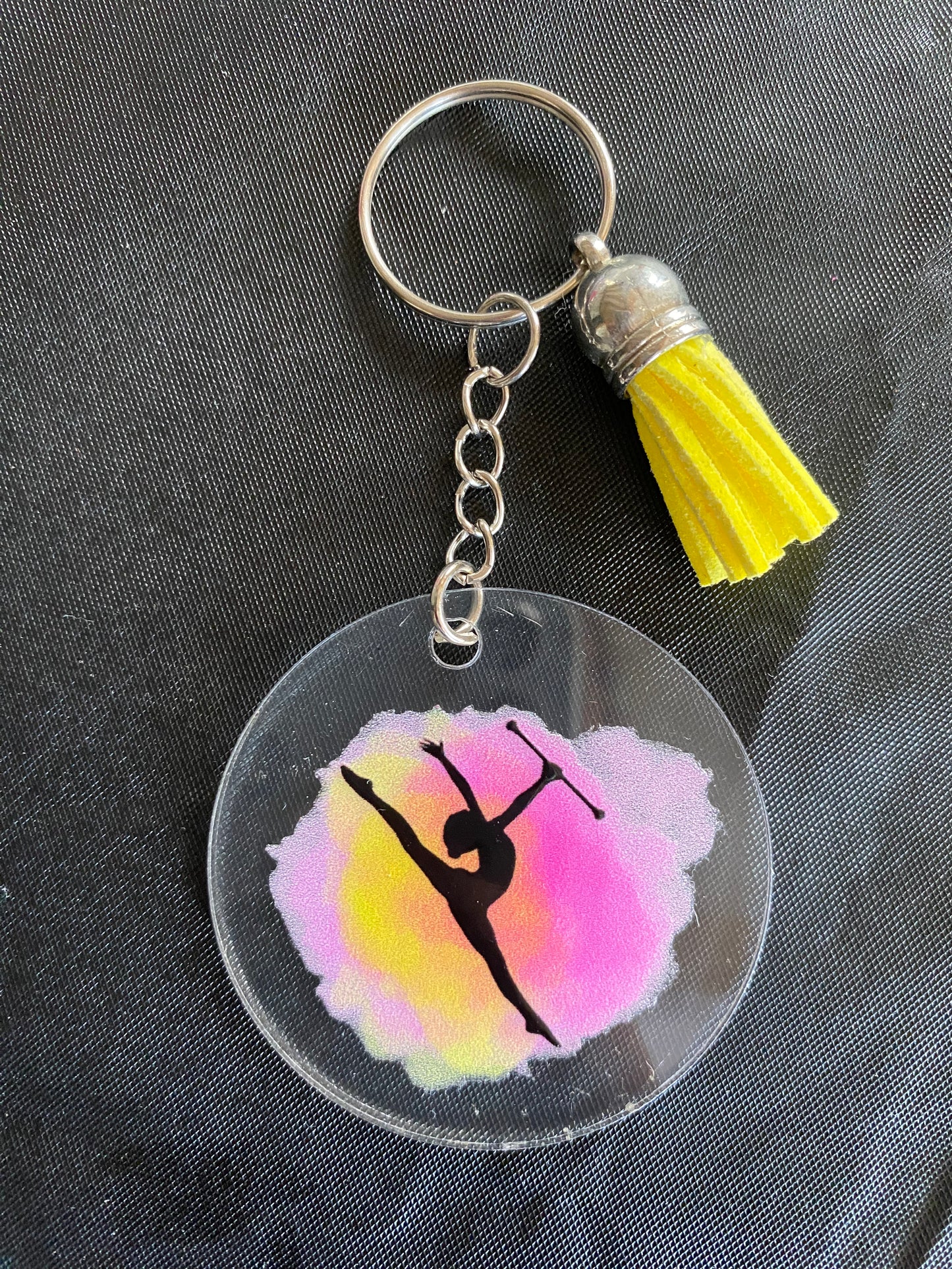 Porte clé ou déco de sac  TWIRLING