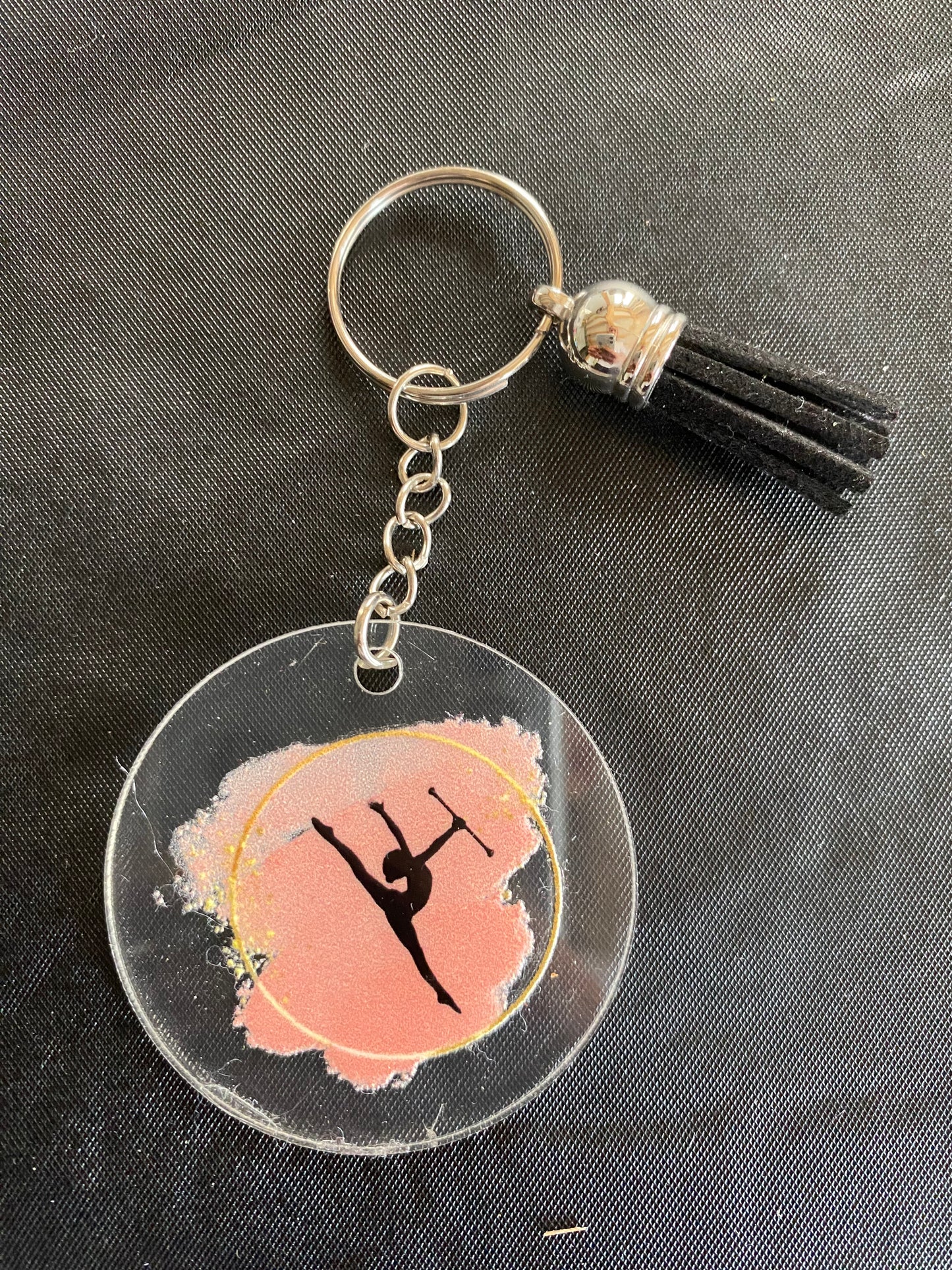 Porte clé ou déco de sac  TWIRLING