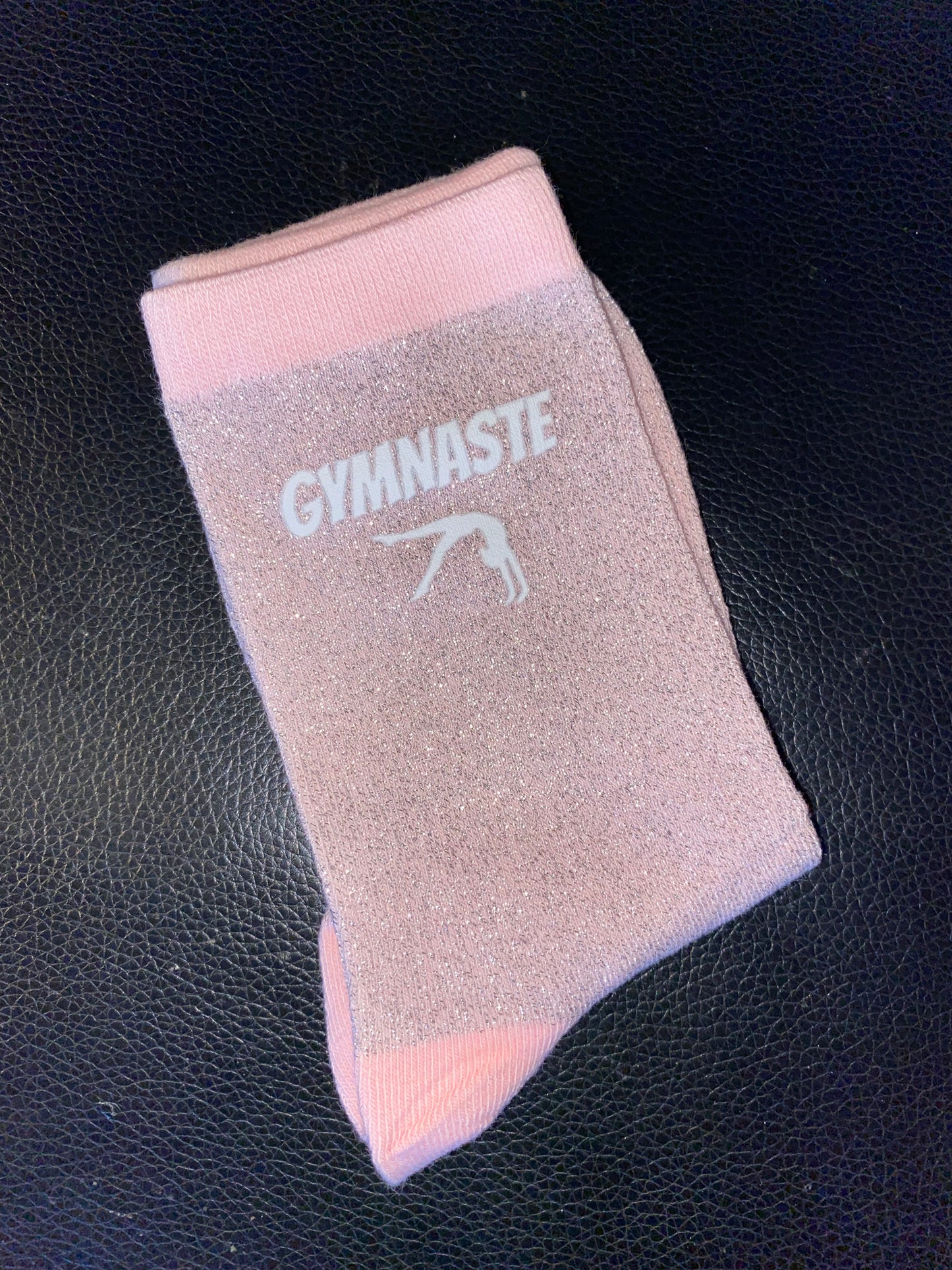 Chaussettes a paillettes GYM, GYMNASTE plusieurs modèles coloris au choix